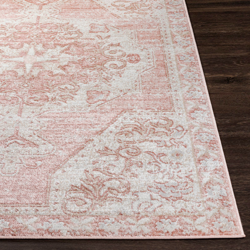 Tapis oriental Amora rose/blanc 160 cm x 213 cm