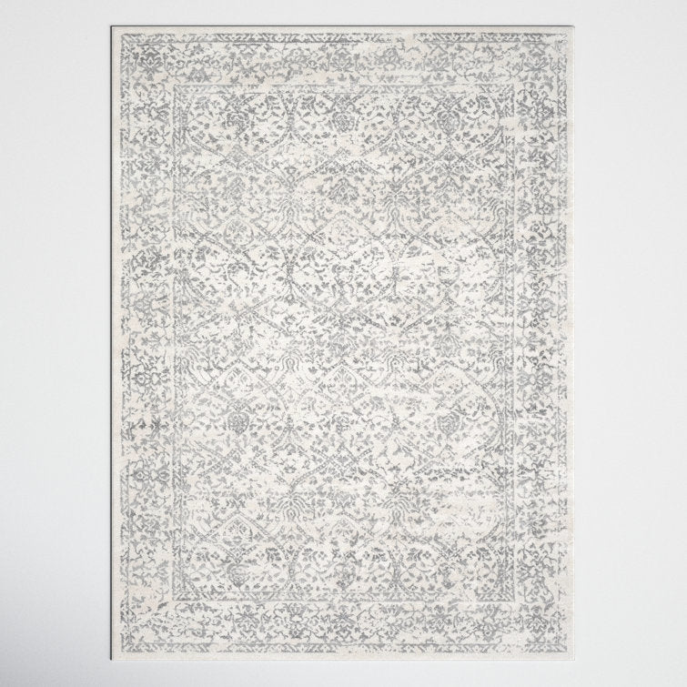 Tapis DeSoto Oriental Gris/Ivoire 17 cm x 23 cm