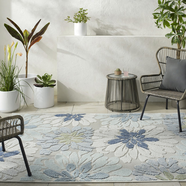 Tapis de salon rectangulaire Livabliss Lakeside LKD-2300 crème 2,39 m x 3,05 m