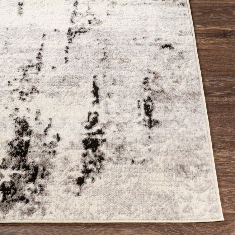 Ceslie ( Grey / Anthracite )Grey/Charcoal Rug 6'7" x 9'