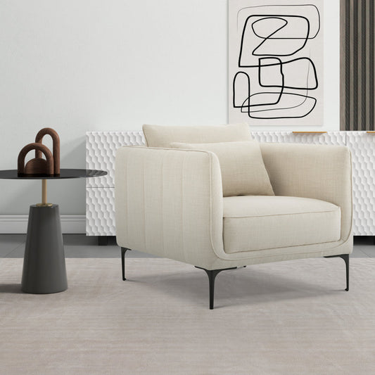 Rae Upholstered Armchair Lin Performance Effie
