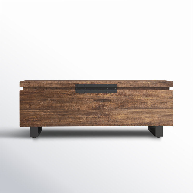 Coffre de rangement Grayson en bois massif