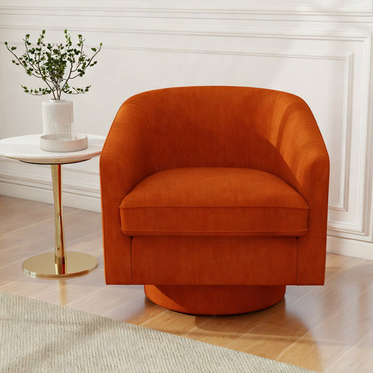 Fauteuil pivotant rembourré Lark Manor™