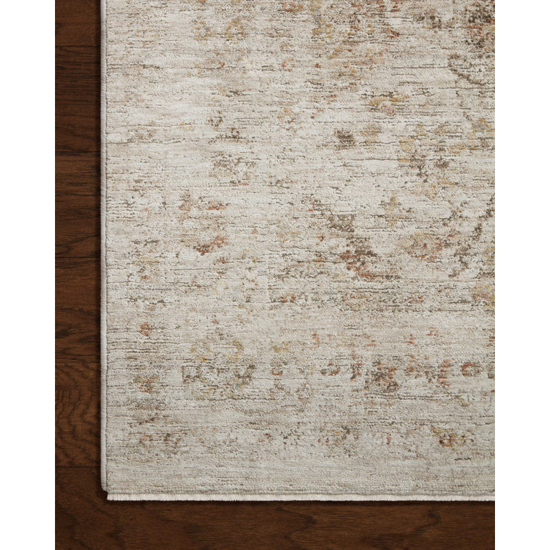 Amber Lewis x Loloi Honora Tapis beige/épice 5'3" x 7'9"