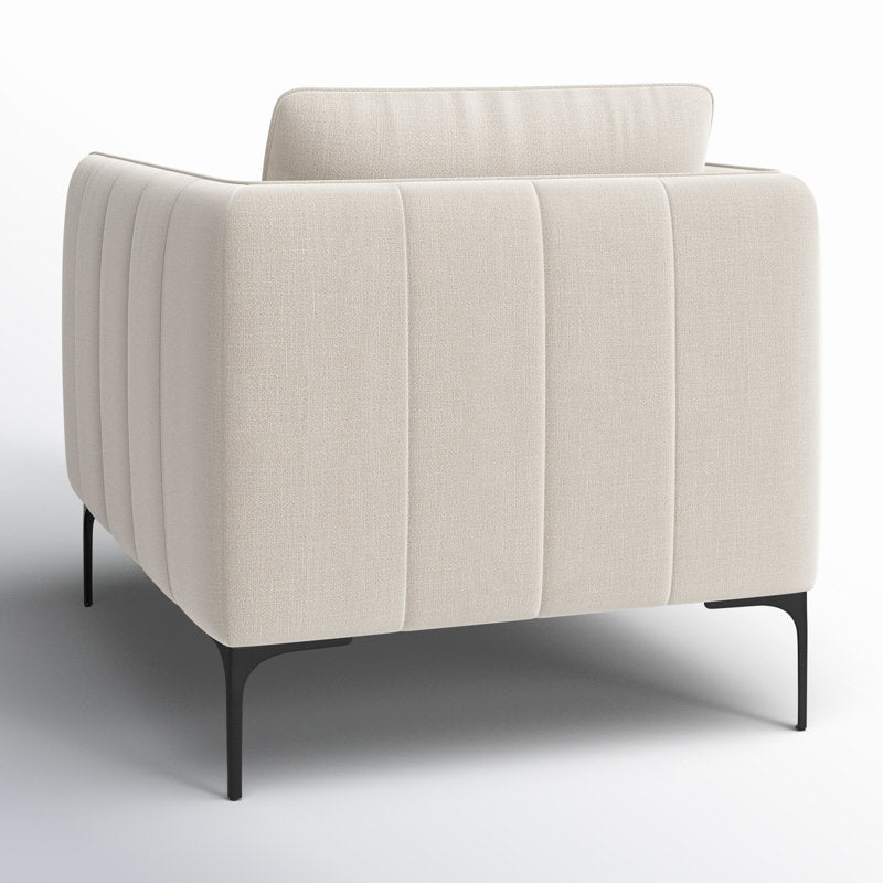Rae Upholstered Armchair Lin Performance Effie