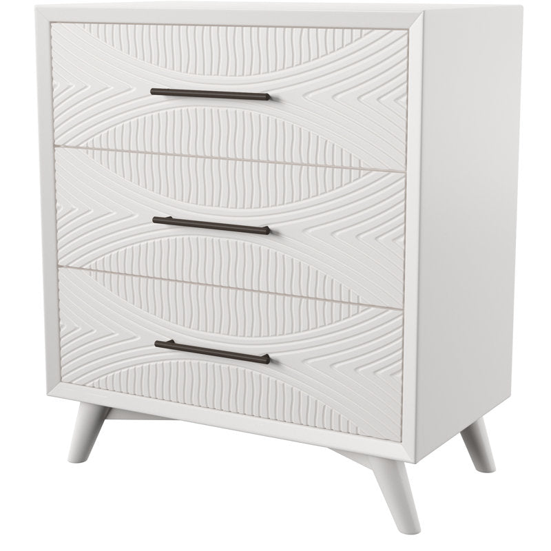 Commode Tranquility Small Chest, blanche, 30'' L 3