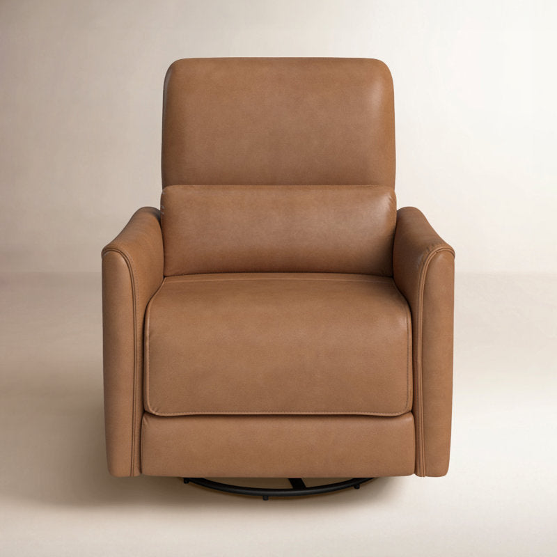 Sant Electric Swivel Recliner Chair in Genuine Leather