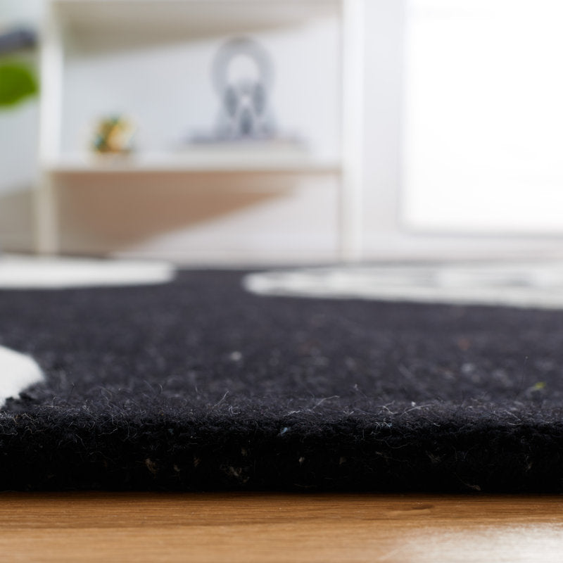 Tapis Felipe Rodeo Drive 860, noir/ivoire, 91 x 152 cm