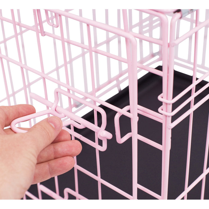 Meilleure niche pliable en acier pour chien (Medium Internet) 