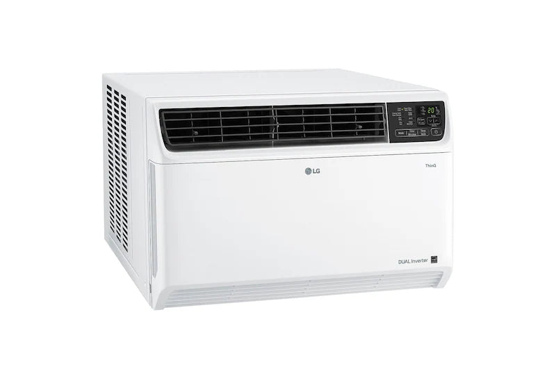 Climatiseur de fenêtre LG 14 000 BTU à double onduleur intelligent et compatible Wi-Fi