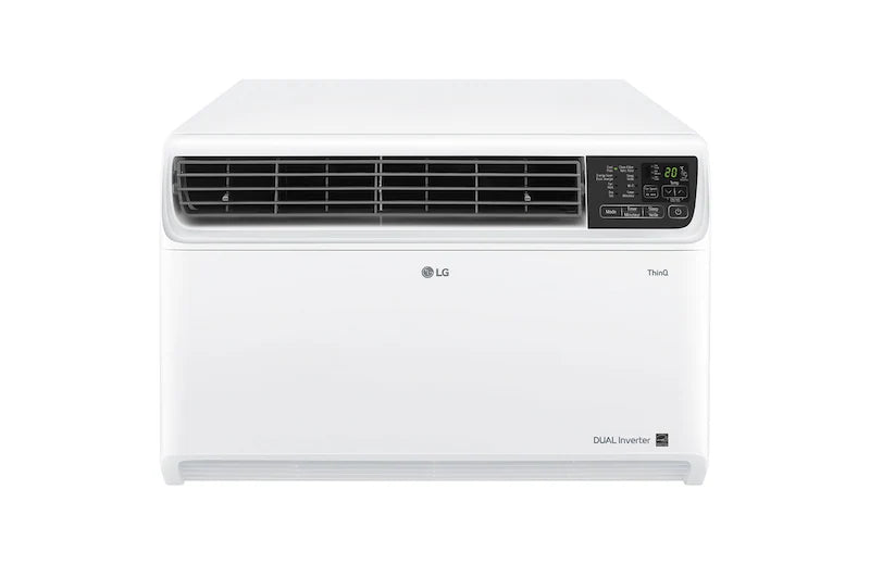 Climatiseur de fenêtre LG 14 000 BTU à double onduleur intelligent et compatible Wi-Fi