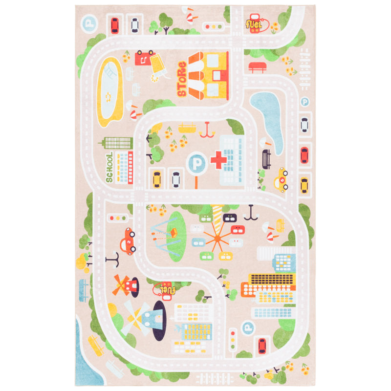 Santa Monica Kids Performance Machine Washable Rug 8x10 ft