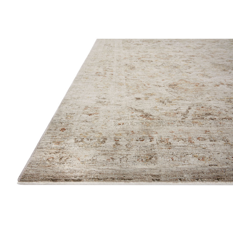 Amber Lewis x Loloi Honora Tapis beige/épice 5'3" x 7'9"
