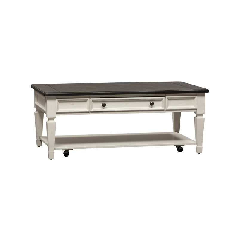 Table basse rectangulaire Colburn avec rangement