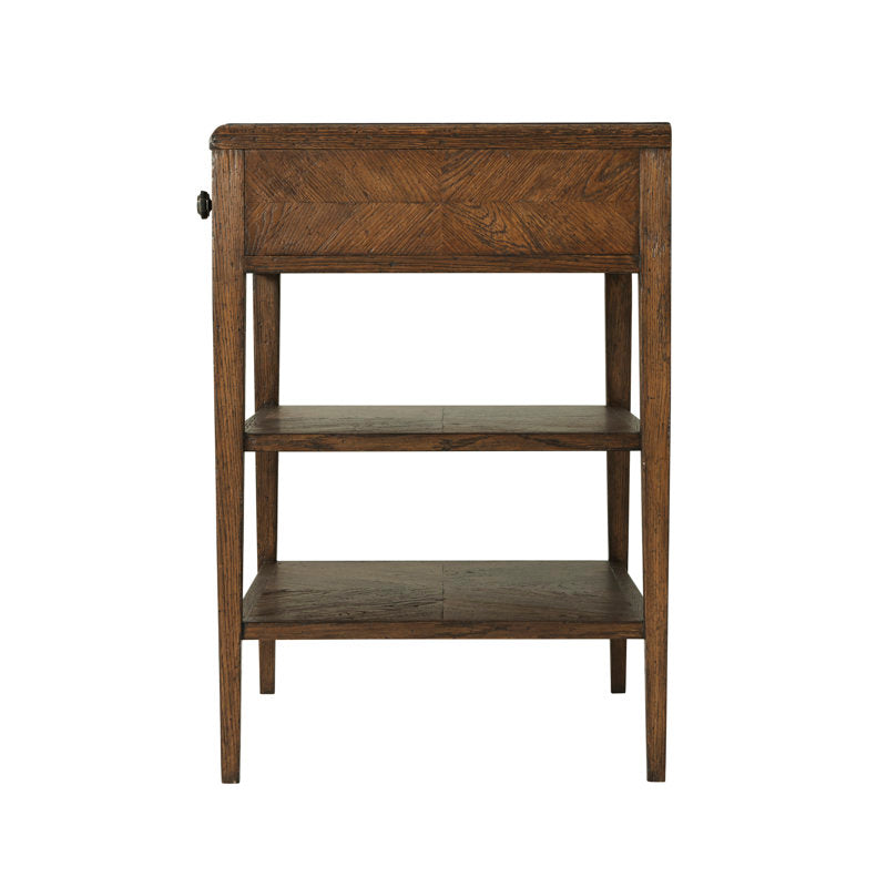 Antique Nova Solid Wood Bedside/ Table with 1 Drawer