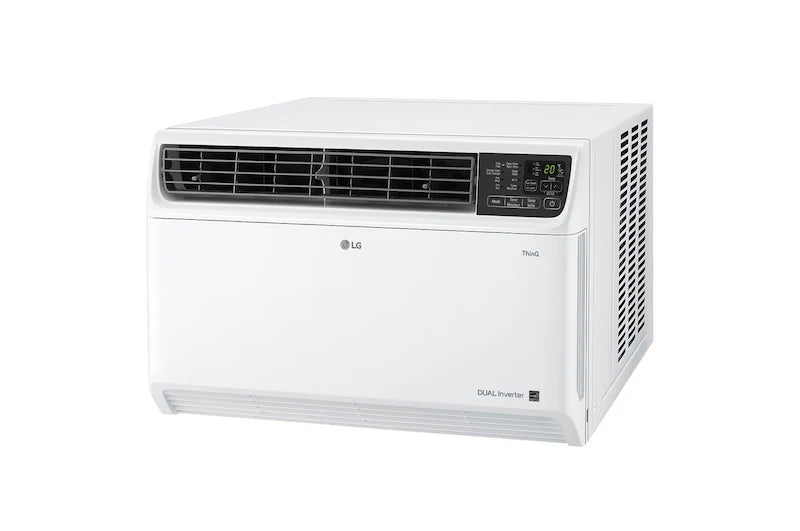 Climatiseur de fenêtre LG 14 000 BTU à double onduleur intelligent et compatible Wi-Fi