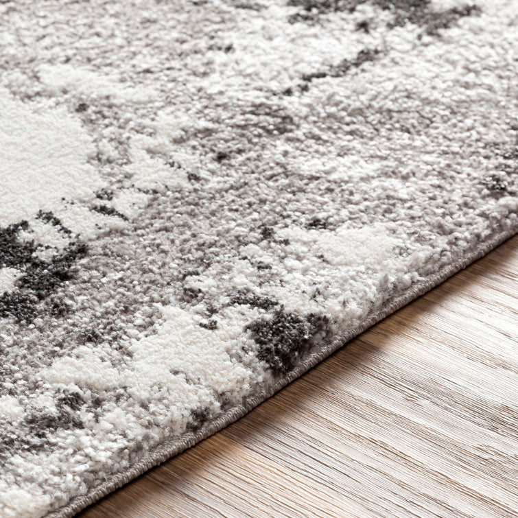 Tapis multicolore tissé par la machine Kolite 3'11” x 5'7”