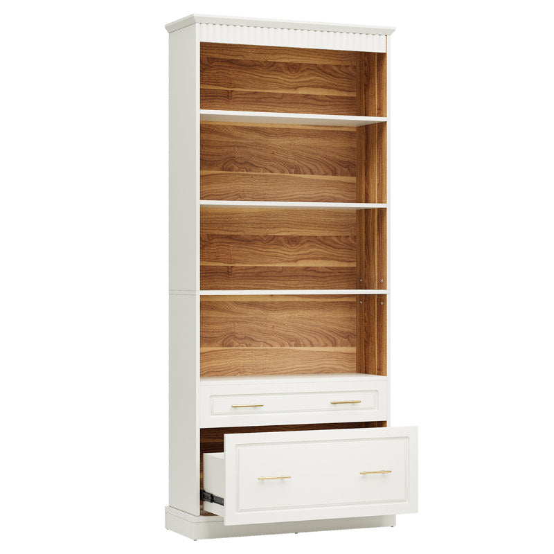 Bookcase With Filing Drawers