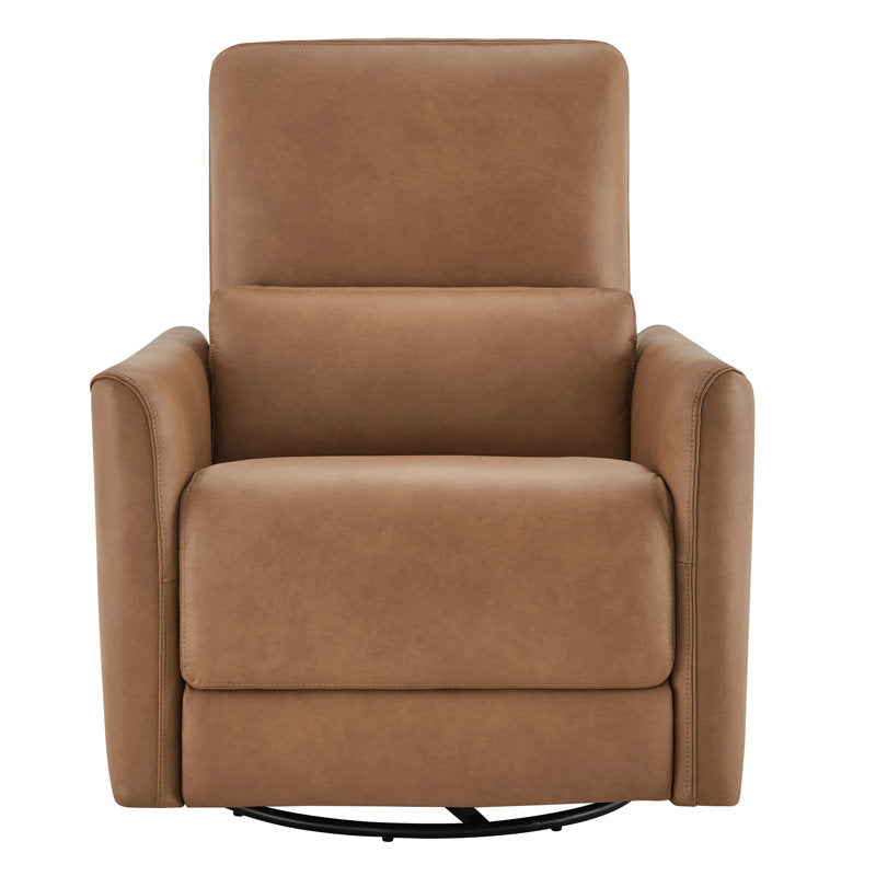 Sant Electric Swivel Recliner Chair in Genuine Leather