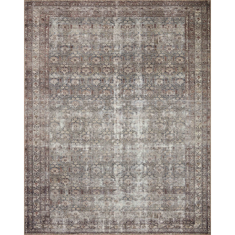 Chris Loves Julia x Loloi Judy Natural / Cream Area Rug 7.6ft x 9.6"