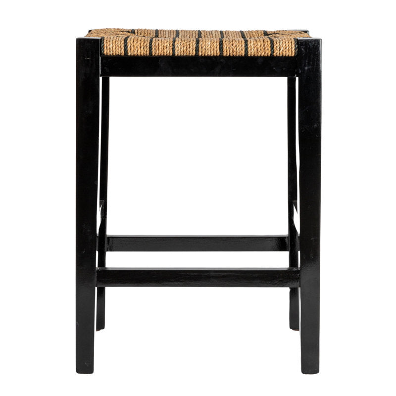 Tabouret de comptoir en bois de 25,25 pouces
