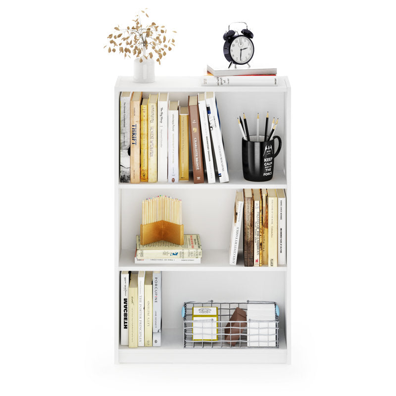 Bibliothèque standard Lansing blanche, 102,4 cm (H) x 62,2 cm (L)