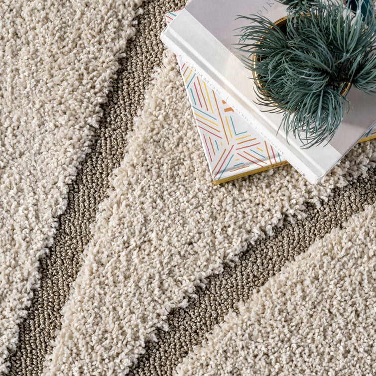 Wade Logan Baltej Tapis / Rug Cream/ Ivory 6 ft 7 in x 9 ft