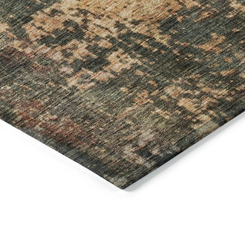 Machine Washable Indoor/Outdoor Cicel Sage Rug 10x14