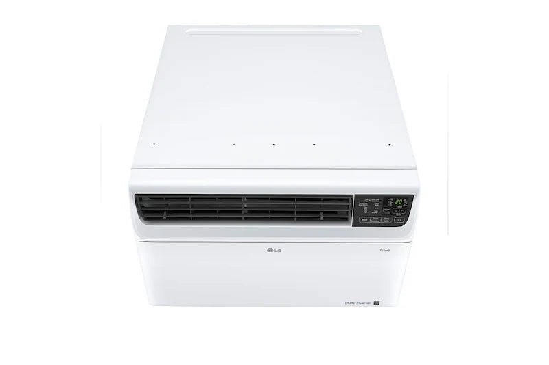Climatiseur de fenêtre LG 14 000 BTU à double onduleur intelligent et compatible Wi-Fi