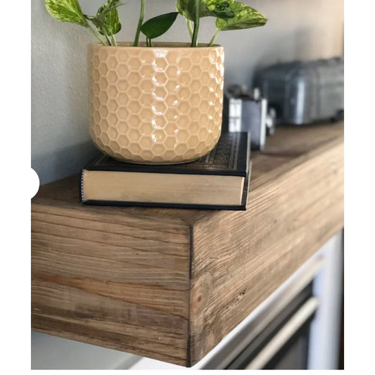 Étagère de cheminée Midwood Rustic Oak XL 53"