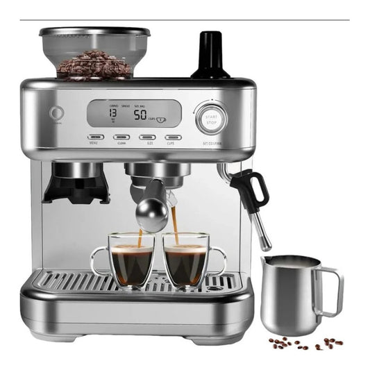 Kazoo 15-bar Espresso Machine with PID Temperature Control and Smart LCD Screen