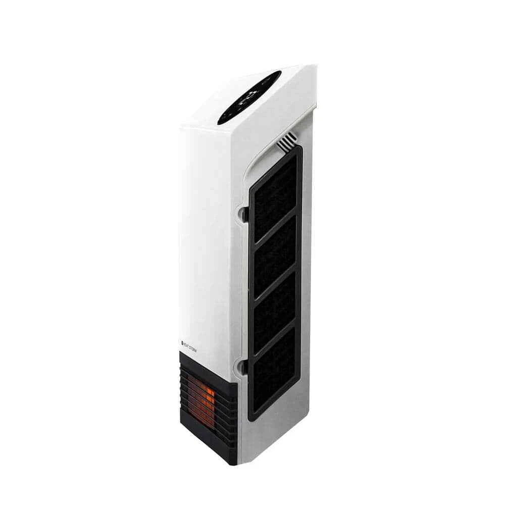 Chauffage électrique infrarouge mural de luxe 1 000 watts BLANC
