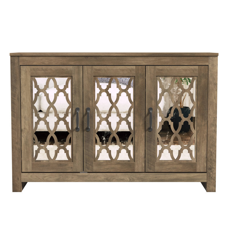 Chessani 16 Pair Shoe Storage Cabinet Brown