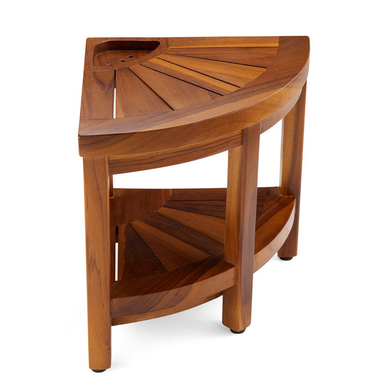 Banc de douche Latrese en teck de 30,5 cm de large