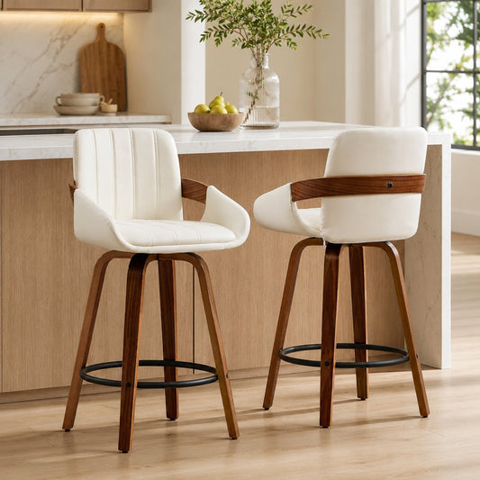 Swivel bar and counter stool (Set of 2)