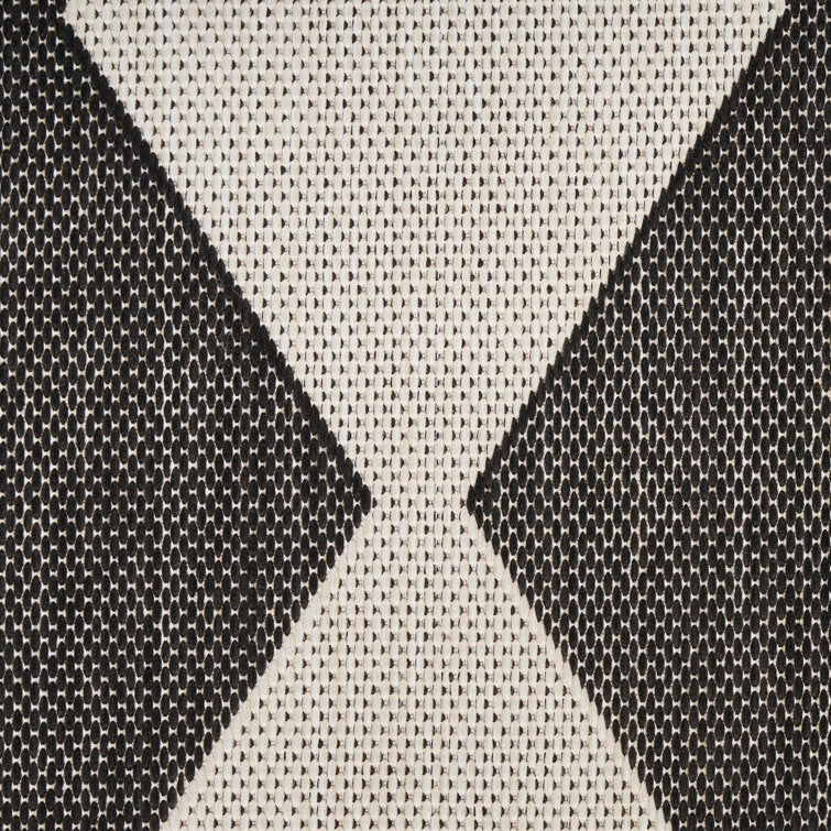 Tapis rectangulaire d'intérieur/extérieur Positano 8x10