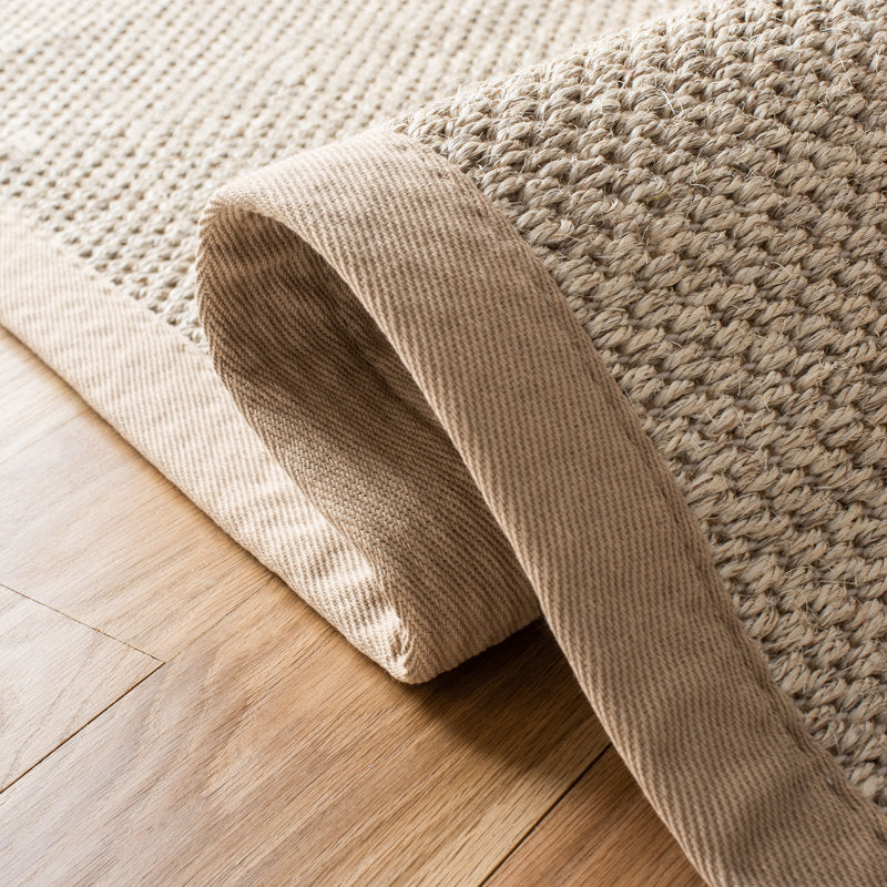 Kiki Jute/Sisal Marble/Linen Area Rug 6x8