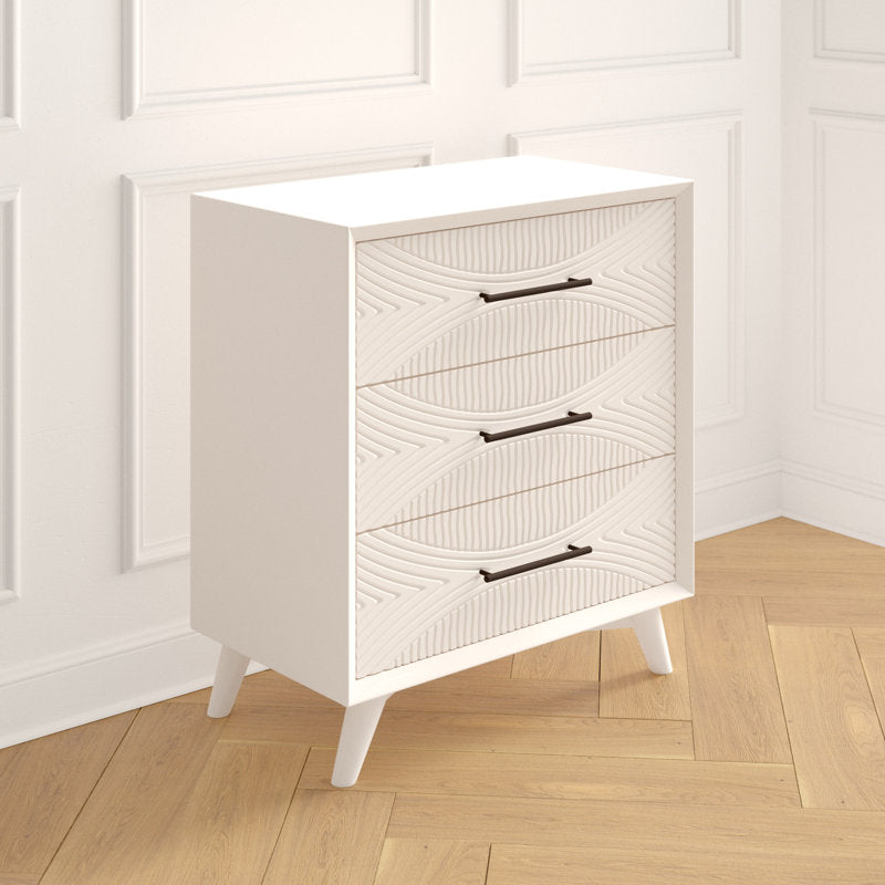 Commode Tranquility Small Chest, blanche, 30'' L 3