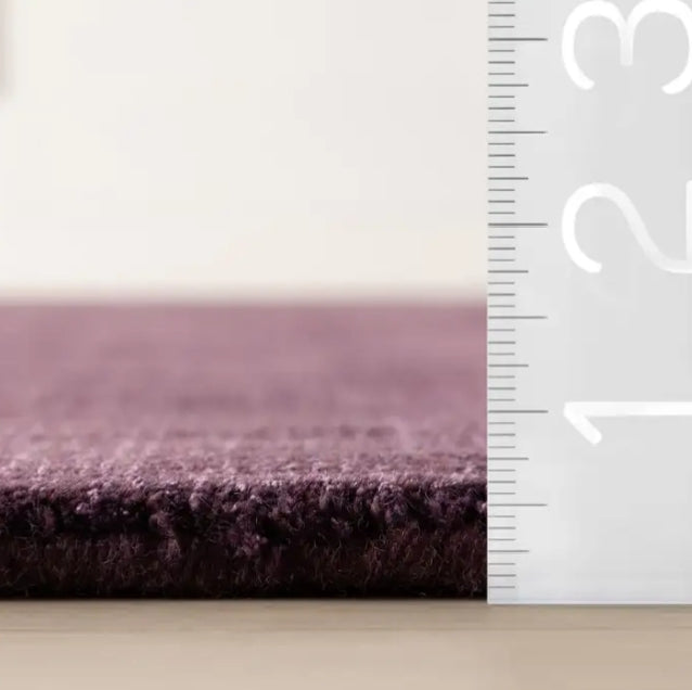 Tapis en mélange de laine moucheté 2,3 m x 2,9 m