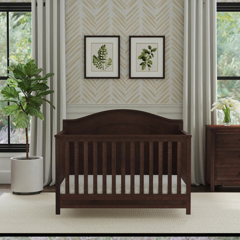 Lit bébé convertible 4 en 1 Charlie (couleur expresso)