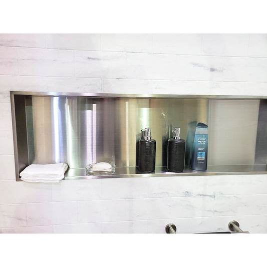 Transolid Recessed Storage Pod Shower Caddy