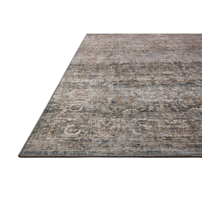 Tapis lavable en machine Dove / or Amber Lewis x Loloi 107 cm x 168 cm