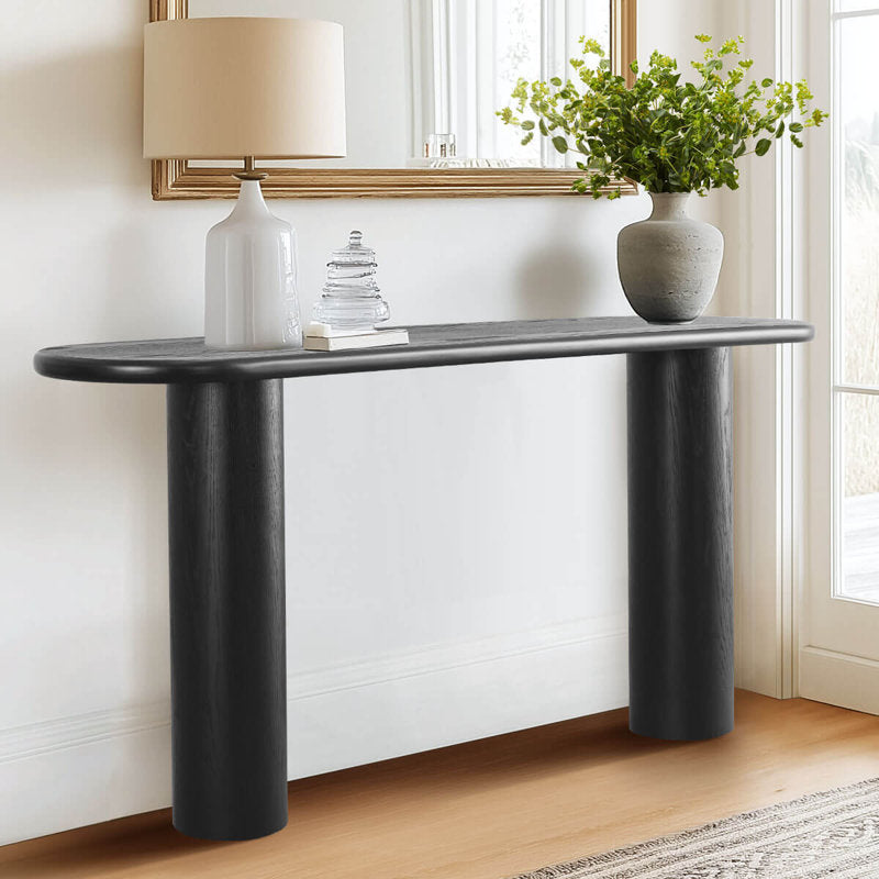 Modern Minimalist BAGUETTE  CONSOLE TABLE  60"