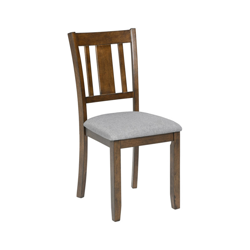 Dining chairs only, set of 4 wooden Dining chairs, Kitchen Chair with Padded Accent Seat Chair for Dining room, Living room, Walnut