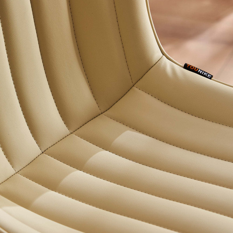 PU leather dining chairs